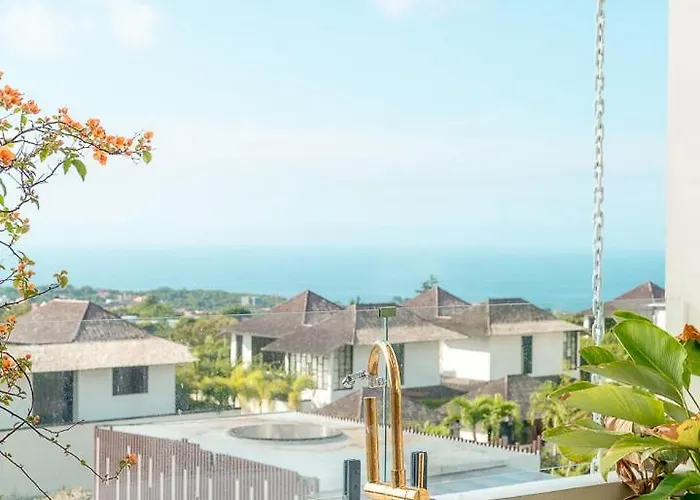 Stylish Ungasan With Pool & Ocean View Jacuzzi Villa *