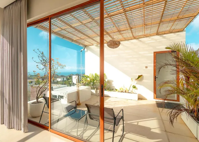 Stylish Ungasan With Pool & Ocean View Jacuzzi Villa Uluwatu