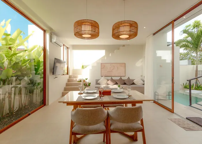 Stylish Ungasan With Pool & Ocean View Jacuzzi Villa